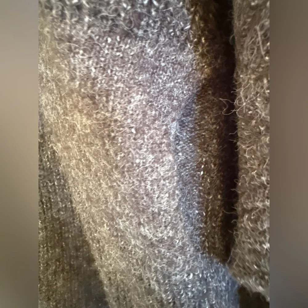 Anthropologie  Knits Oversized Kimono Wrap Cardigan In Charcoal Size O/S